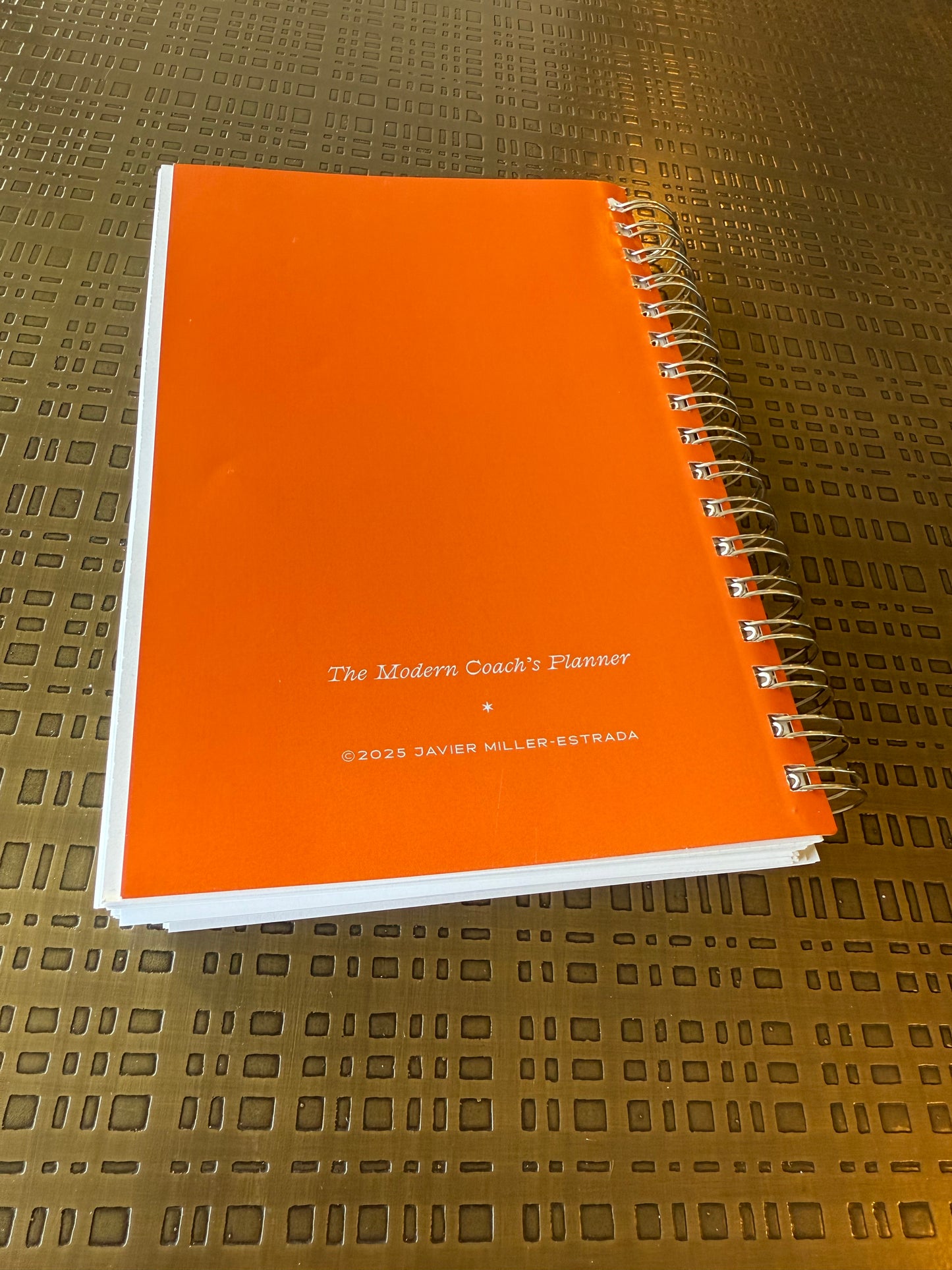 Modern Coach's Planner